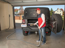 Load image into Gallery viewer, Retract Vac Retractable Garage Hose – Beam central vacuum installed accessory | Beam of St. Louis