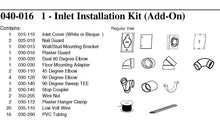 Load image into Gallery viewer, 1-Inlet Add-On Installation Kit (with inlet covers) – Beam central vacuum installation part | Beam of St. Louis